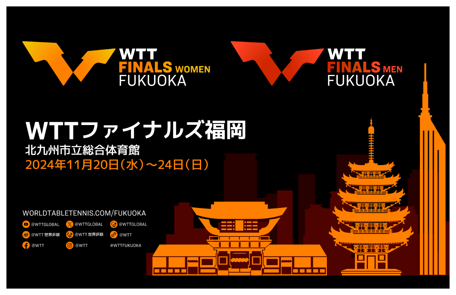 WTTファイナルズ福岡2024